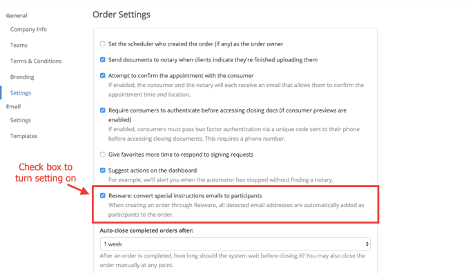 Adding Participants to an Order in Resware 1