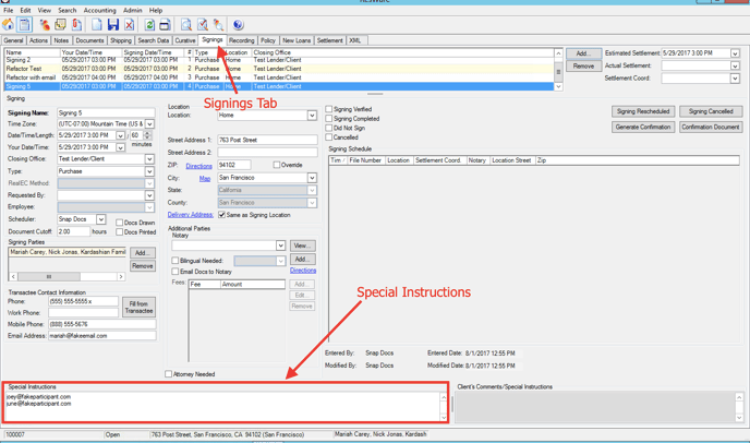 Adding Participants to an Order in Resware 2