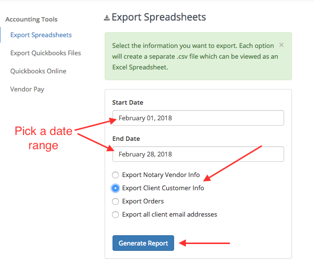 How to Export Data from Snapdocs