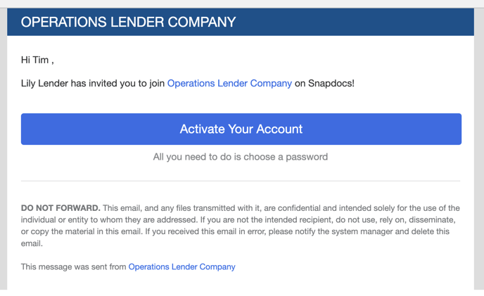 Account Setup for Lenders -1