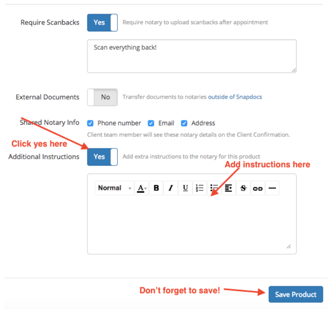 Adding and Editing Signing Products 13