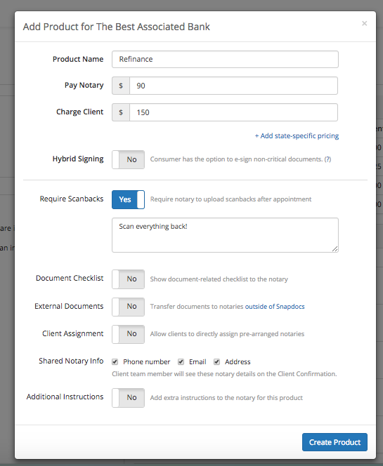 Adding and Editing Signing Products 4