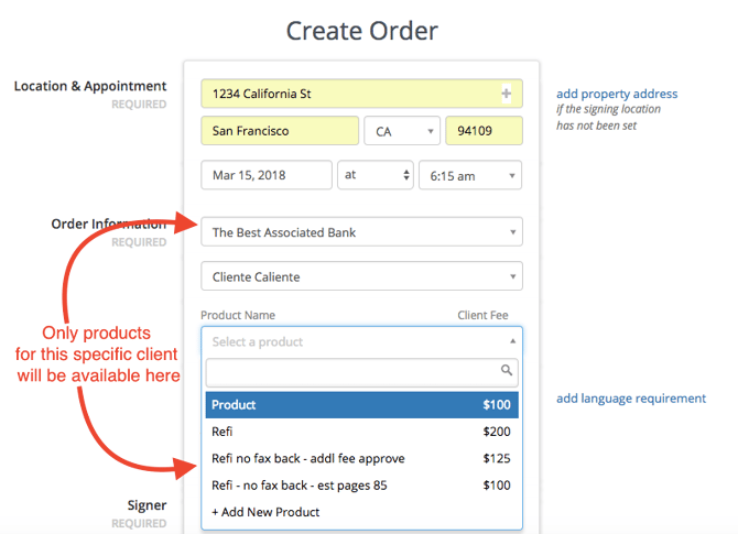 Adding and Editing Signing Products 5