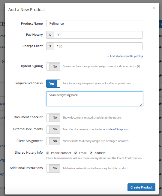 Adding and Editing Signing Products 9