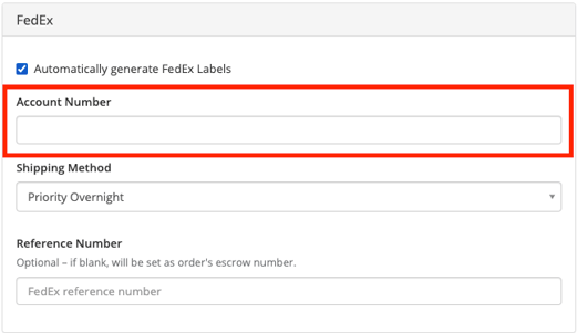 Autogenerate FedEx labels and tracking 1