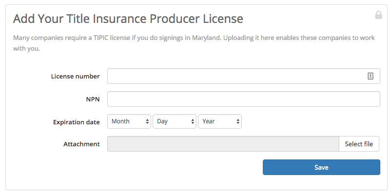 Closing Agent and Title Insurance Producer Licenses