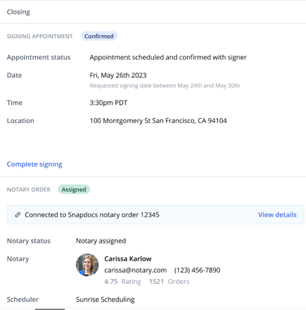 Connected Closing Overview for Lenders 5