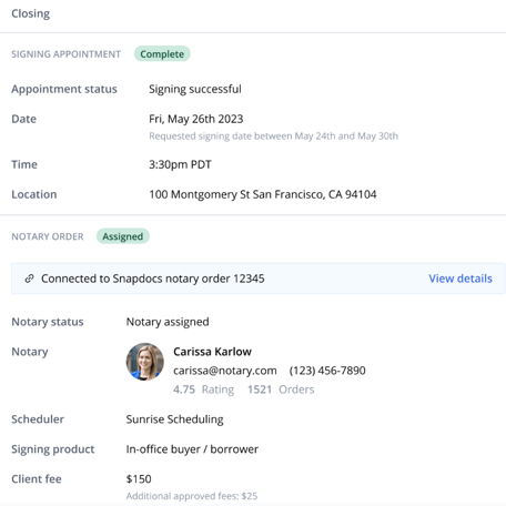 Connected Closing Overview for Lenders 8