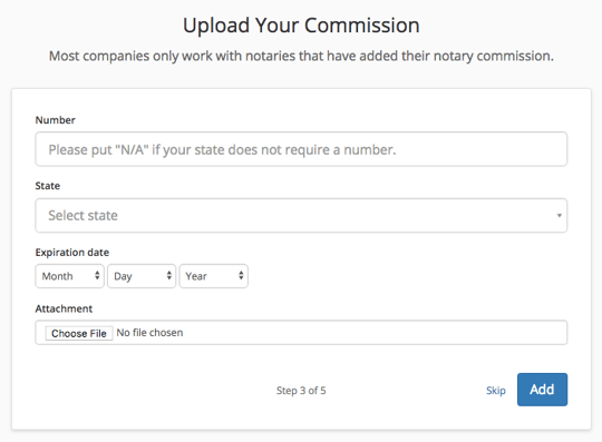 Creating a Notary Signing Agent Account 6