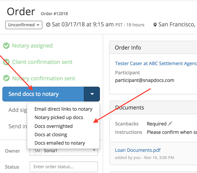 Creating an order with Enhanced Automation-9