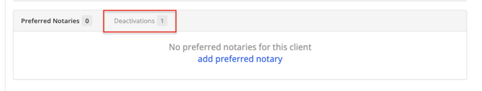 Deactivating a Notary 4-1