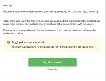 Documents Ready