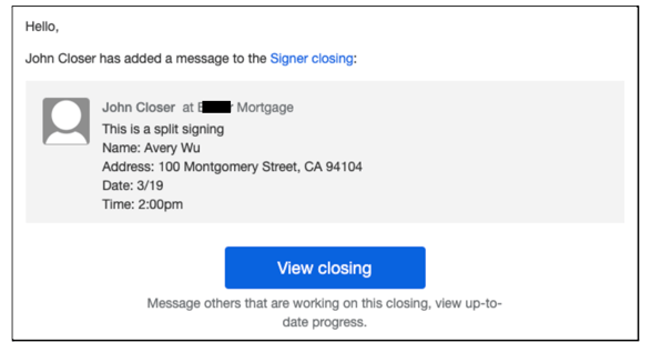 How To- Set Up a Split Signing from a Closing 2
