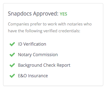 How to Check if You Are Snapdocs Verified 3