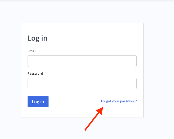 How to Reset Your Password