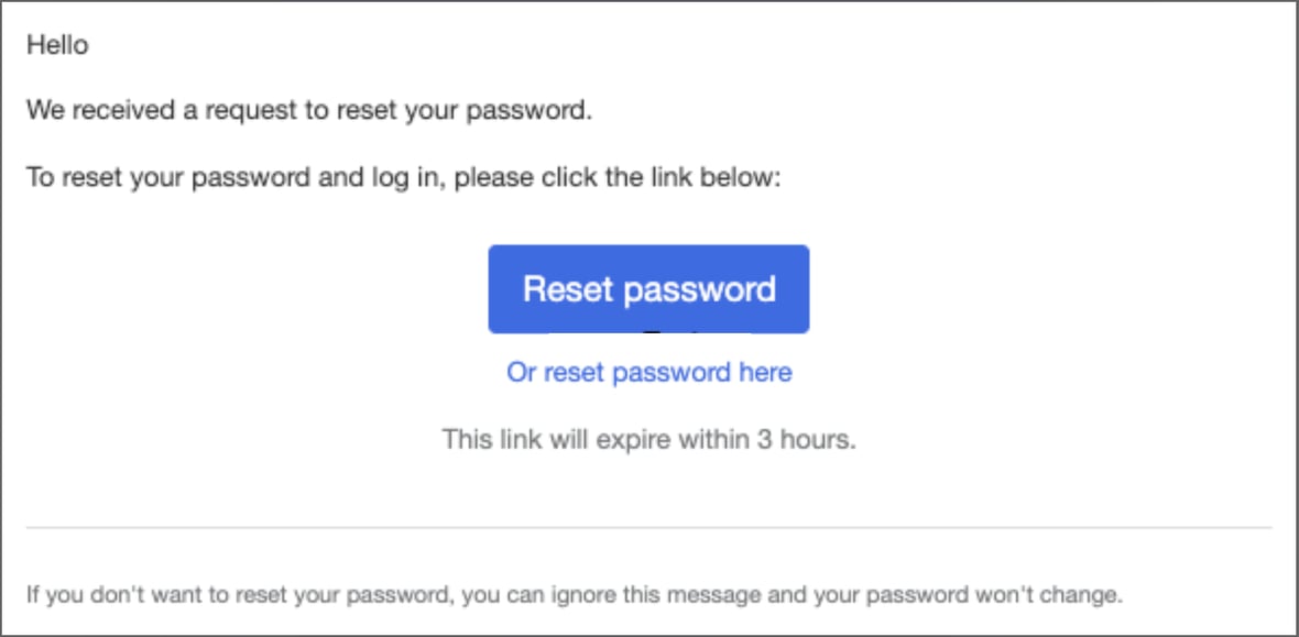 How to Reset Your Password
