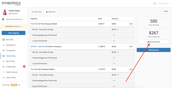 How to track the number of notarizations youve done 12