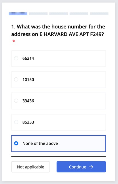 KBA Questions