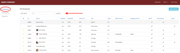 Locating Notary Accounts 1