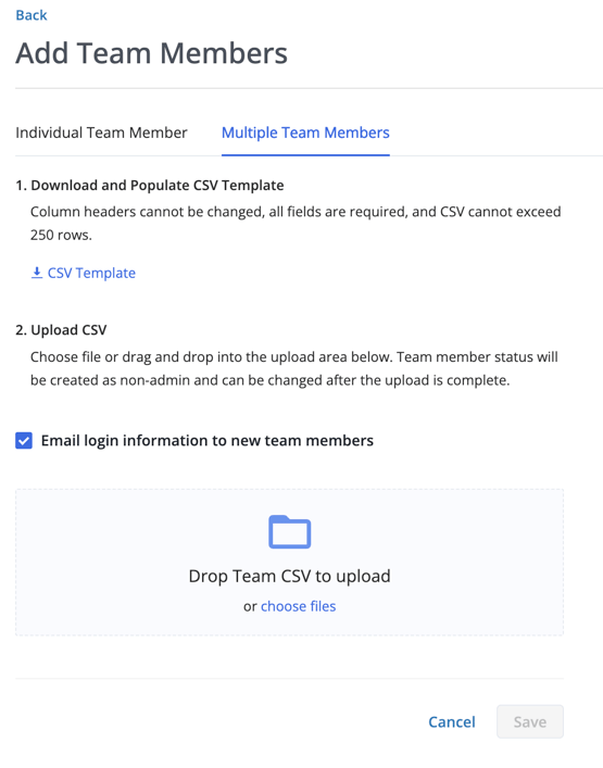 Multiple Team Members