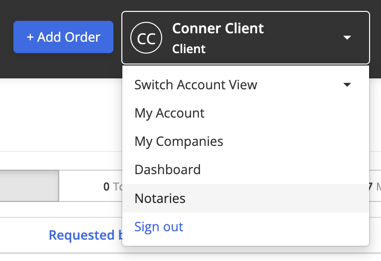 Notaries Option for Clients