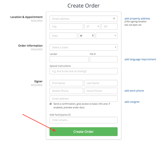 Placing Your First Order on Snapdocs-4