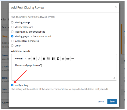 Post-Closing Tools on Snapdocs-15