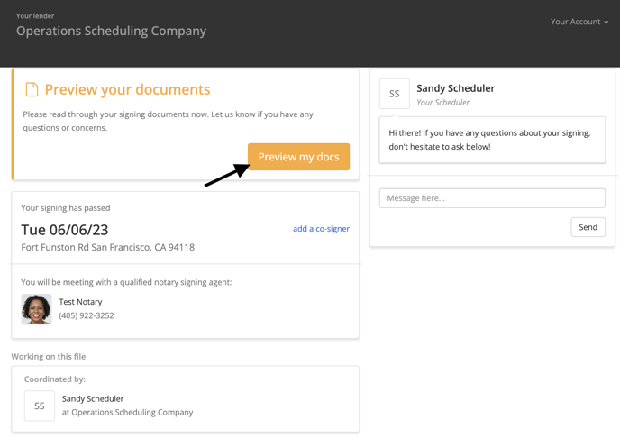 Preview Multiple Documents on a Scheduling Order-1