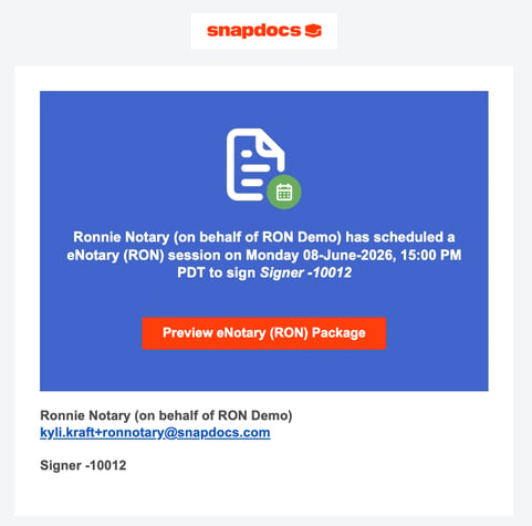 Preview eNotary Package