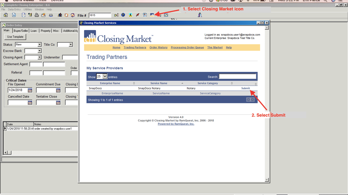 RamQuest Integration