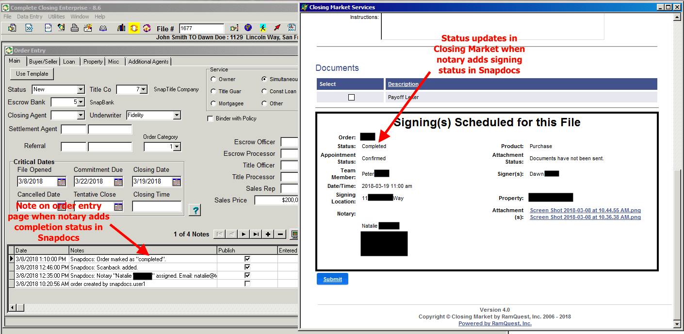 Ramquest RamQuest Integration