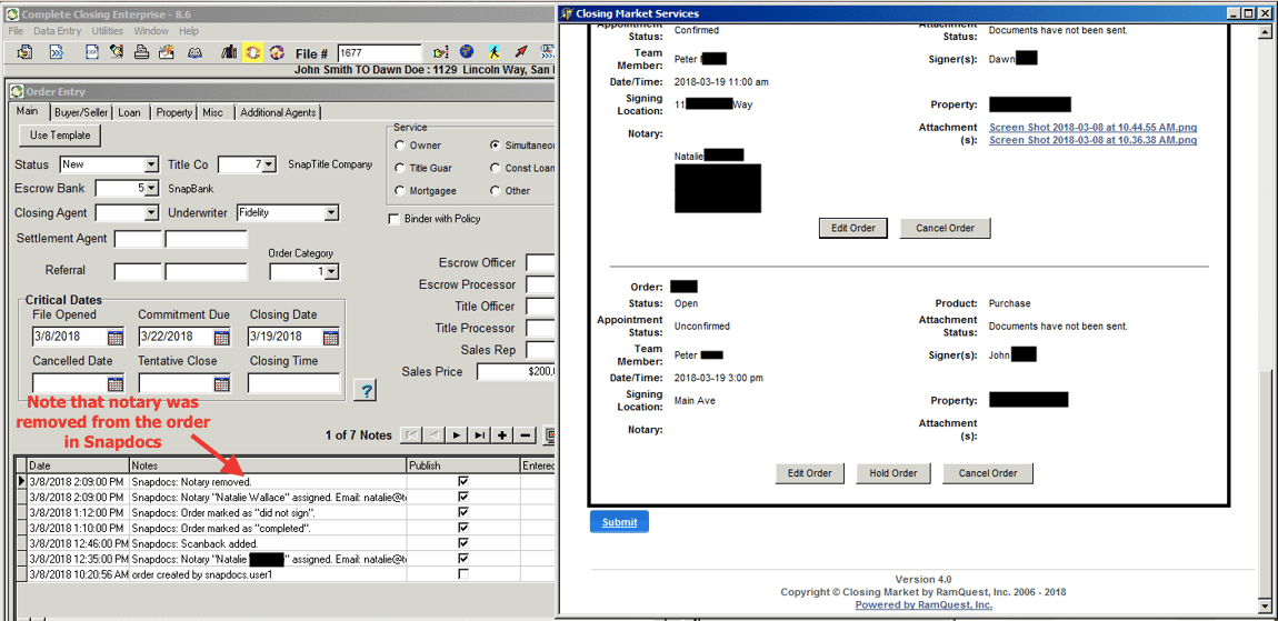 Ramquest RamQuest Integration