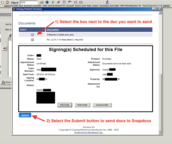 RamQuest Integration 9