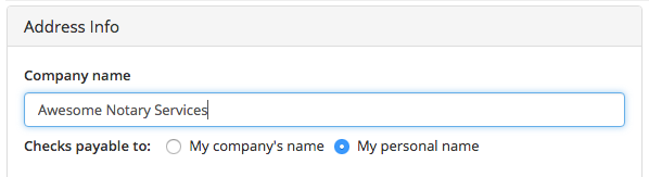 Receiving Payment Under a Business Name 2