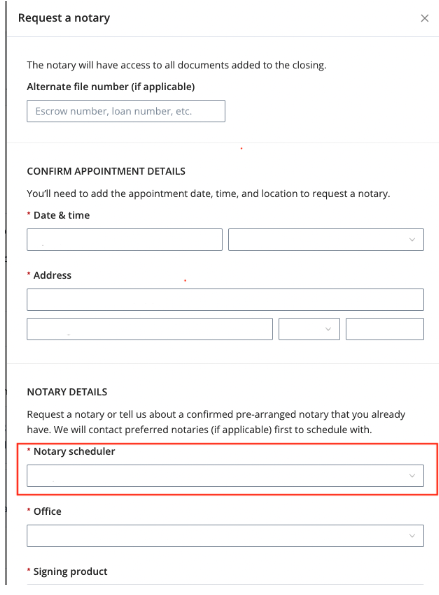 Requesting a Notary for a Closing-4