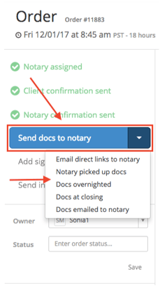 Sending Documents Through Snapdocs 5