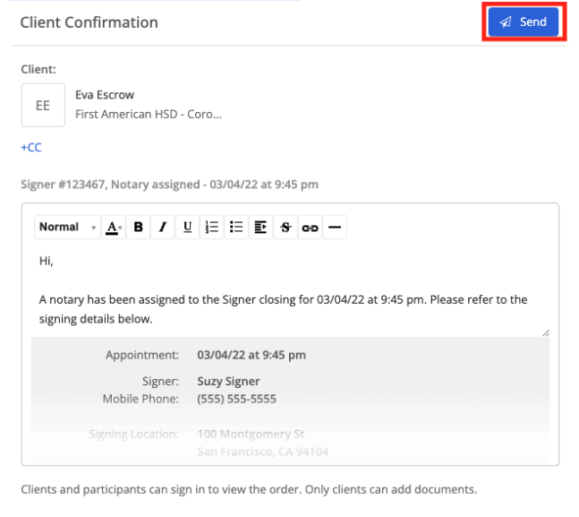 Sending Order Confirmations-5