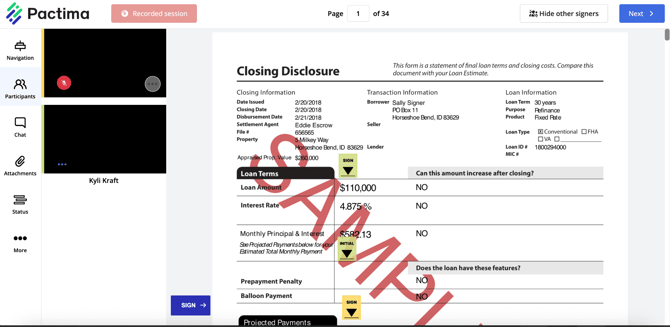 Snapdocs RON Signing