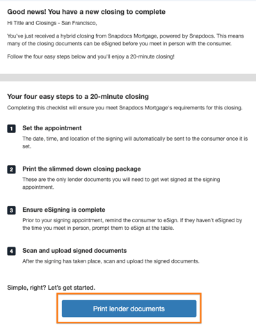 Snapdocs for Settlement User Guide 5