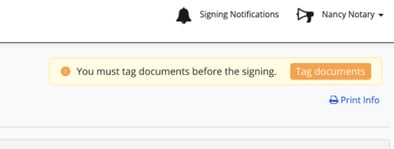 Tag documents.