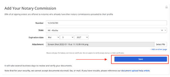 Uploading and Deleting Credential Documents 5