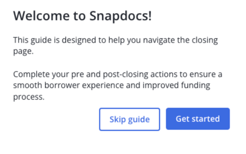 Welcome to Snapdocs