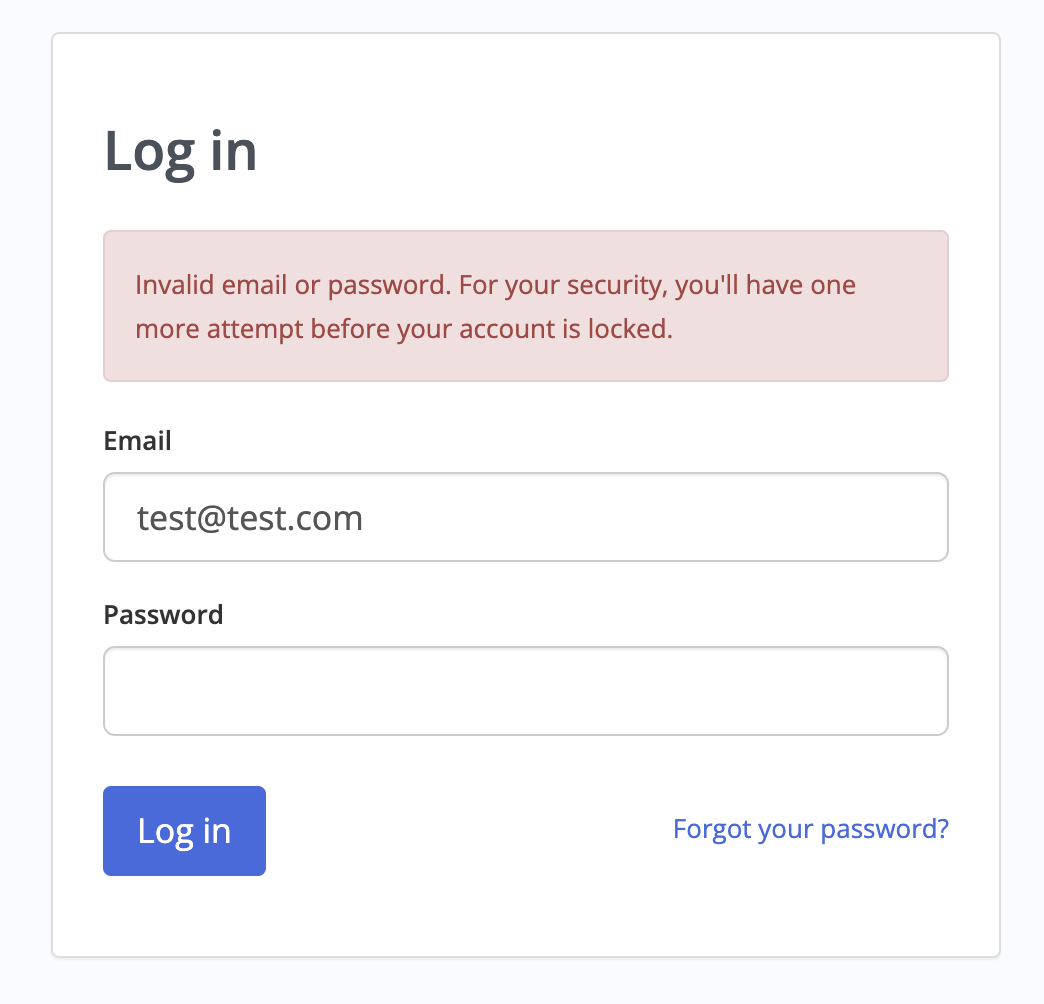 What to do When your Account is Locked
