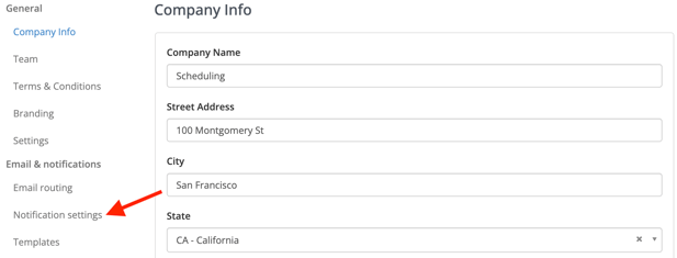 Updating Company Email Settings 8